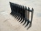 Unused 70'' Root Rake (Skid Steer Attachment)