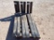 (1) Set Unused 47? Forklift Forks