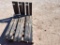 (1) Set Unused 47? Forklift Forks