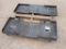 (2) Unused Formed Skid Steer Frames