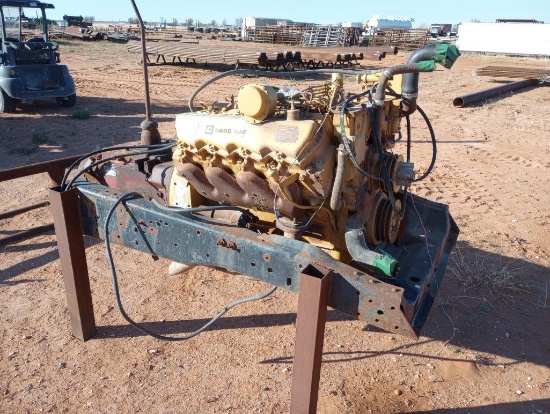 Cat 3208 Diesel Engine w/Transmission