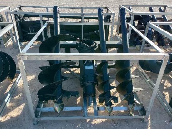 Unused Skid Steer Auger Attachment