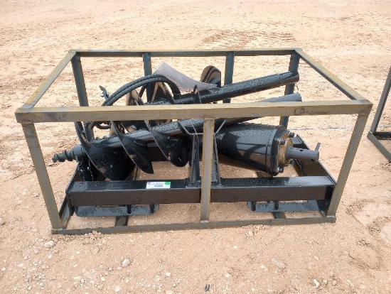 Unused Mower King SSECAG-Y Heavy Duty Skid Steer Auger