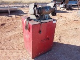 Bench Grinder Cabinet w/Buffalo Grinder