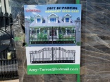 Unused Greatbear 20ft Wrought Iron Gate