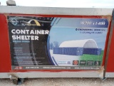 Unused Gold Mountain Container Shelter W20ft x L40ft