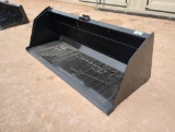 Unused 83? Skid Steer Bucket w/Single Blade