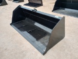 Unused 83? Skid Steer Bucket w/Single Blade