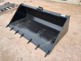 Unused 66? Skid Steer Bucket w/Teeth