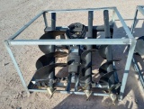 Unused Skid Steer Auger Attachment