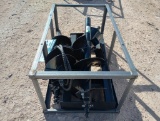 Unused Mower King SSECAG-Y Heavy Duty Skid Steer Auger