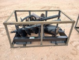 Unused Mower King SSECAG-Y Heavy Duty Skid Steer Auger