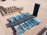 (1) Set 54? Forklift Forks