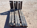 (1) Set Unused 47? Forklift Forks