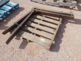 (1) Set of 46? Telehandler Forks