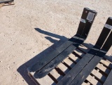 (1) Set Unused 41? Forklift Forks