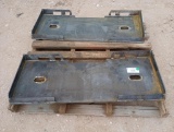 (2) Unused Formed Skid Steer Frames