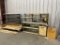Work Station with DeWalt Wood Saw and Storage Rack