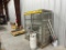 Propane Cylinder Cage w/ 5 Propane Tanks