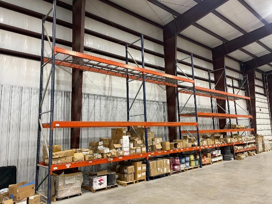 48Ft x 20Ft High 48" Wide Pallet Racking