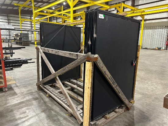 (5) Elixir Door Company 48" x 64" Trailer Doors