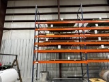 24Ft x 16Ft High 6 Shelf Pallet Racking