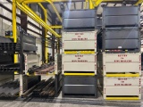(4) Metal Storage Racks