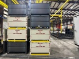 (4) Metal Storage Racks