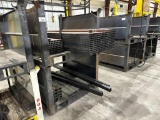 (2) Metal Storage Racks w/ Miscellaneous Square Metal Tubing