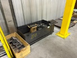 Metal Bin w/ Jack Mounts & Misc Springs