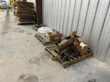 (5) Boxes Welding Wire, Hydraulic Motor, Chains & Hooks