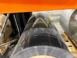 Roll of 49? Wide Black Sheet Metal