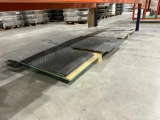 Miscellaneous Sheets of Black & Silver Diamond Plate