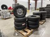 (8) New Unused Wheels w/ Tires Size: ST235/80R16