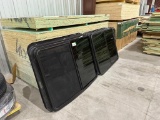 Damaged Trailer Windows