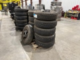 (11) New Unused Wheels w/ Tires Size: ST235/80R16