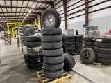 (10) New Unused Wheels w/ Tires Size: ST205/75R15