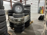 (28) New Unused Wheels w/ Tires Size: ST225/75R15