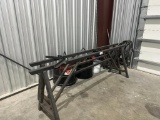 (2) Metal Racks, Power Cable