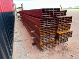 (100) Pcs of 2X4 Square Metal Tubing