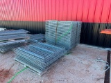 Lot of Disassembled Metal Racking