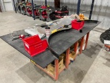 Portable Table with Misc Items