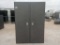 Unused 2 Door Storage Cabinet