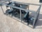 Unused Mower King SPA84 Hydraulic Skid Steer Blade