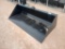 Unused 78? Skid Steer Bucket w/Single Blade