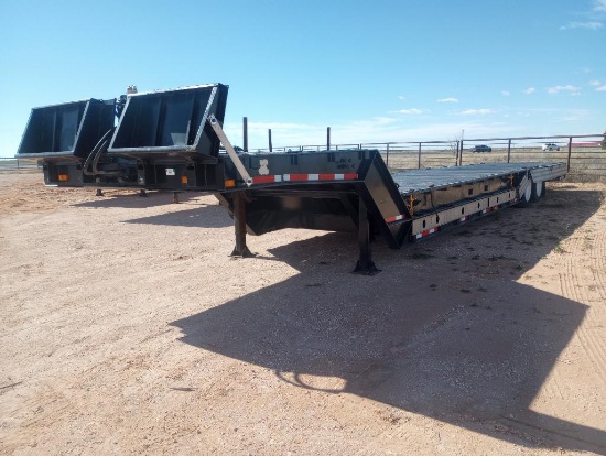 1997 Wilson 46Ft Hydraulic Dovetail Implement Trailer
