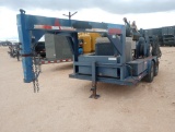 2012 Logan 2.5 Power Swivel Gooseneck Trailer