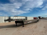 2006 Trail King TK70HT Hydraulic Tail Equipment Trailer