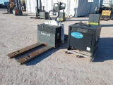 Nissan Electric Pallet Jack w/Charger