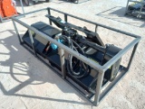 Unused Mower King SSEFGC175 Heavy Duty Flail Mower (Skid Steer Attachment)